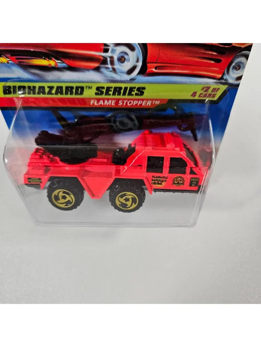 Hot Wheels 1998 Biohazard Series Complete 4/4 1:64 NIP